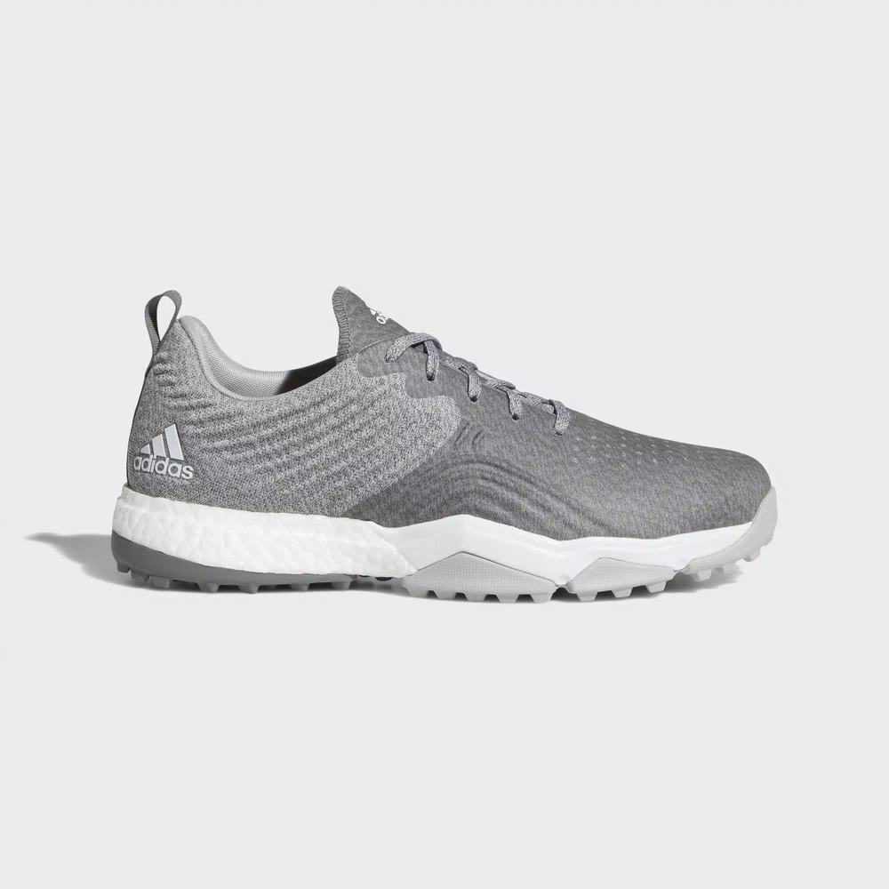 Adidas Adipower 4orged S Wide Tenis De Golf Grises Para Hombre (MX-79947)
